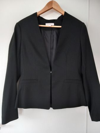 Blazer cintré noir H&M - taille 38