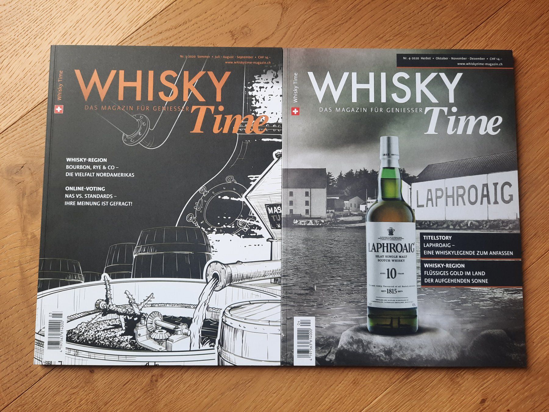 Riviste & Magazine: 4 x Whisky Time Magazin 2020 – Usato da Hinterfultigen venduto da Chrigu_marti 2