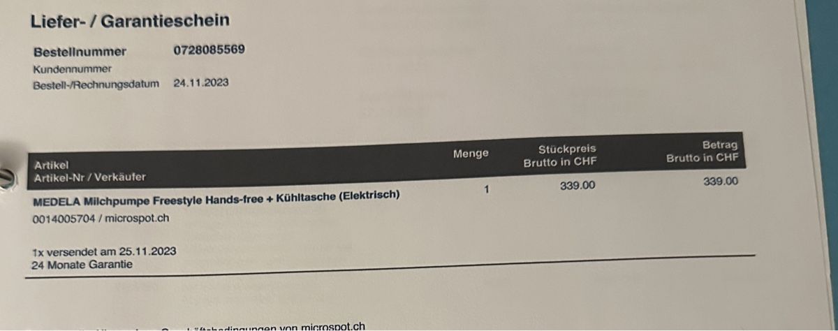 Medela Stillzubehör: Milchpumpe medela mit Garantie – Neu (gemäss Beschreibung) aus Abtwil AG von kiko_25 8
