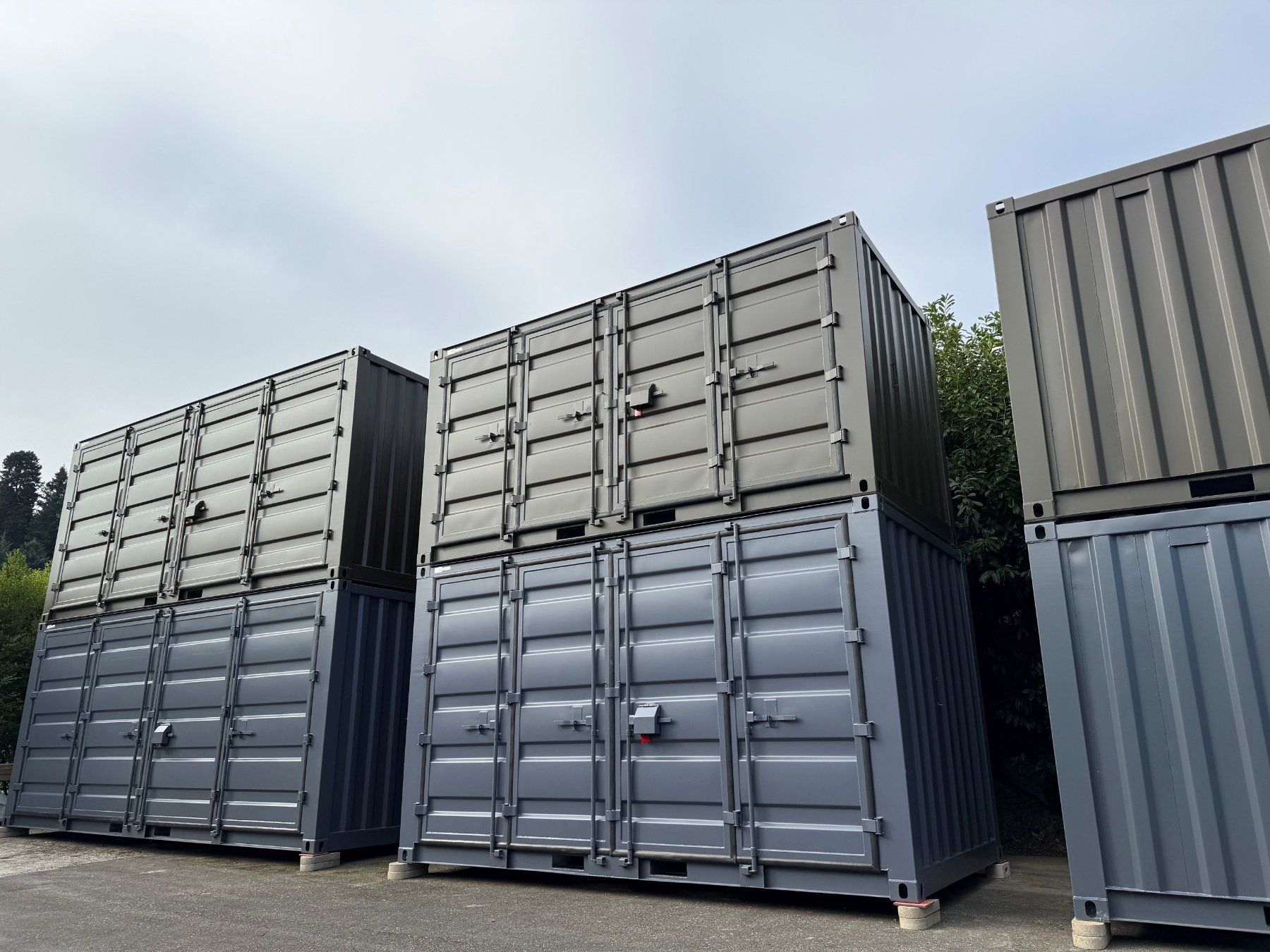 Contenitori edile: 20 Fuss Lagercontainer in grau, Open Side – Nuovo e nell'imballaggio originale da grosswangen venduto da Poliniman0 7