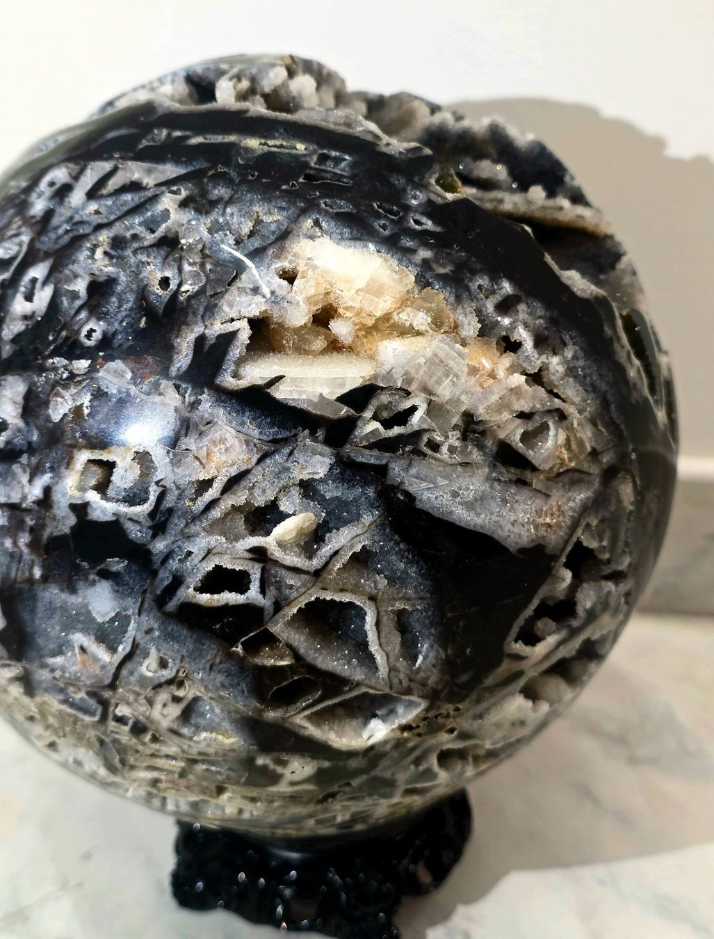 Minerali & Pietre curative: XXL Sphalerit Kugel 20cm 8.93kg – Nuovo e nell'imballaggio originale da Matzingen venduto da Shay_Crystalz 7