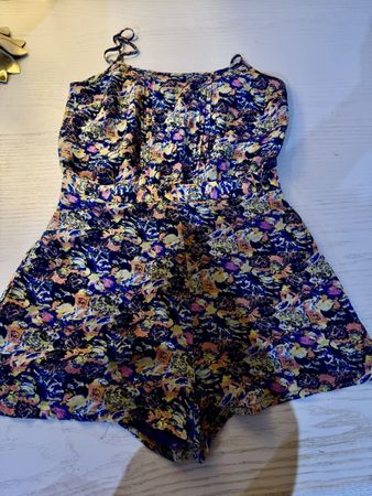 Floral Summer Romper Playsuit Pepe Jeans S