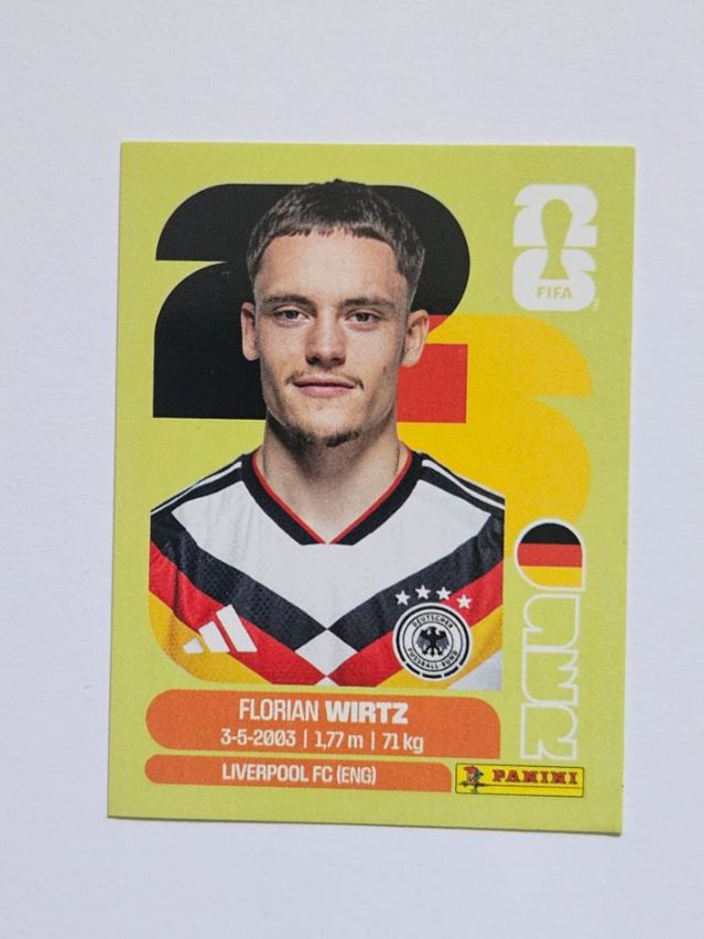 Panini Carte collezionabili: Panini 2026 Florian Wirtz GER 11 – Nuovo (secondo la descrizione) da Malans GR venduto da Ovi83