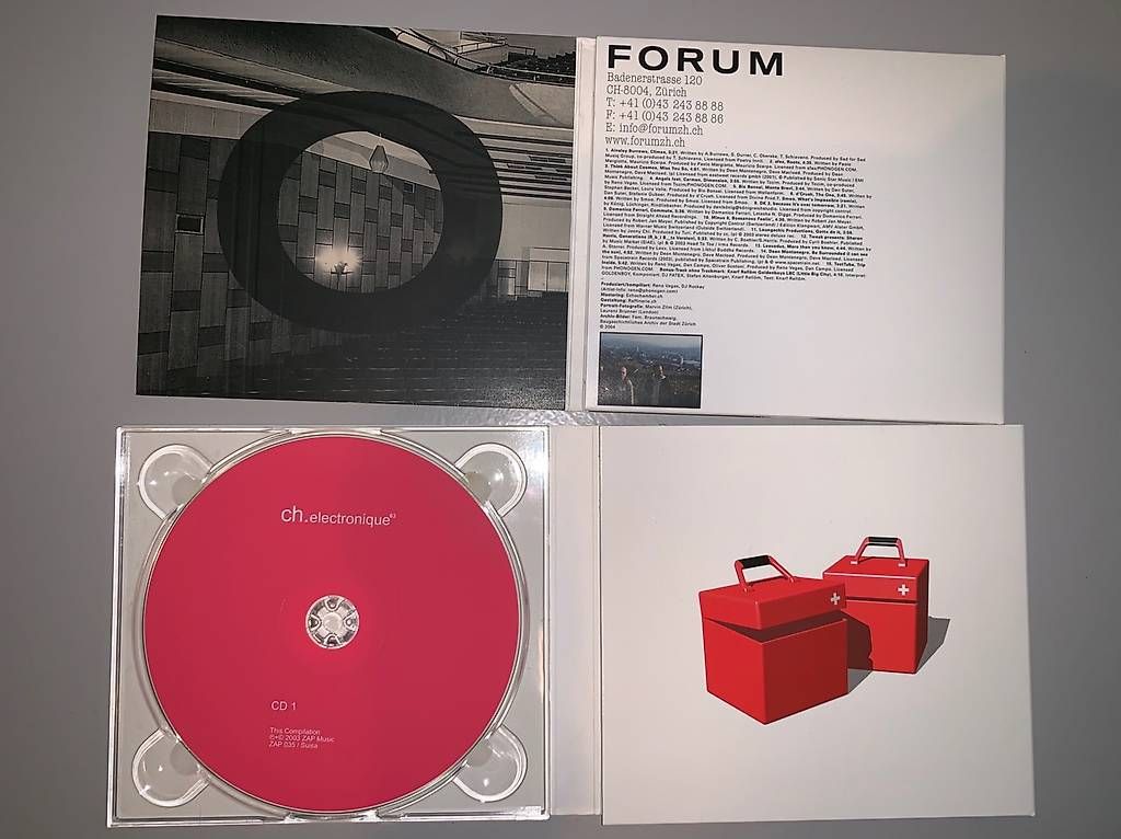 CD: 2 CDs: CH.electronique / Forum – Usato da Zürich venduto da Deluxe123 2