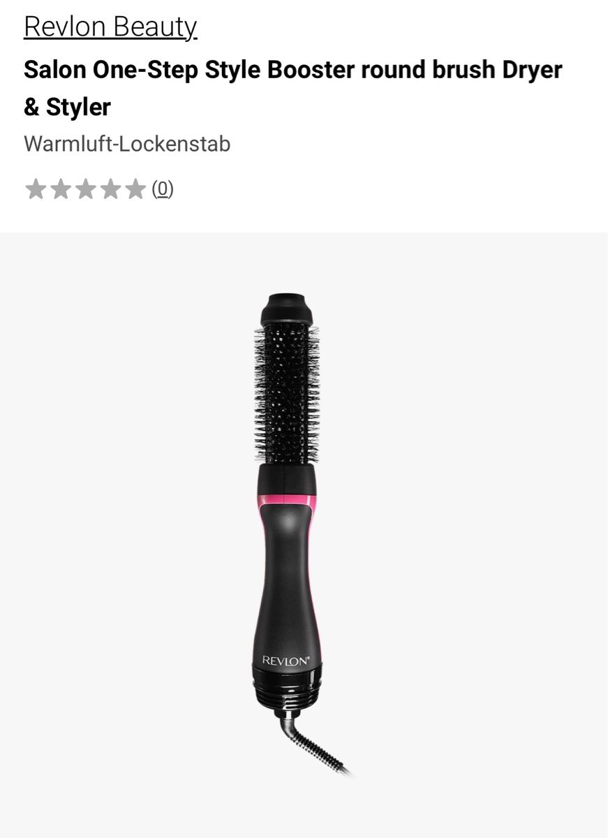 Revlon Föhn: Revlon round brush hair dryer – Gebraucht aus Winterthur von anastasia.zuber 3