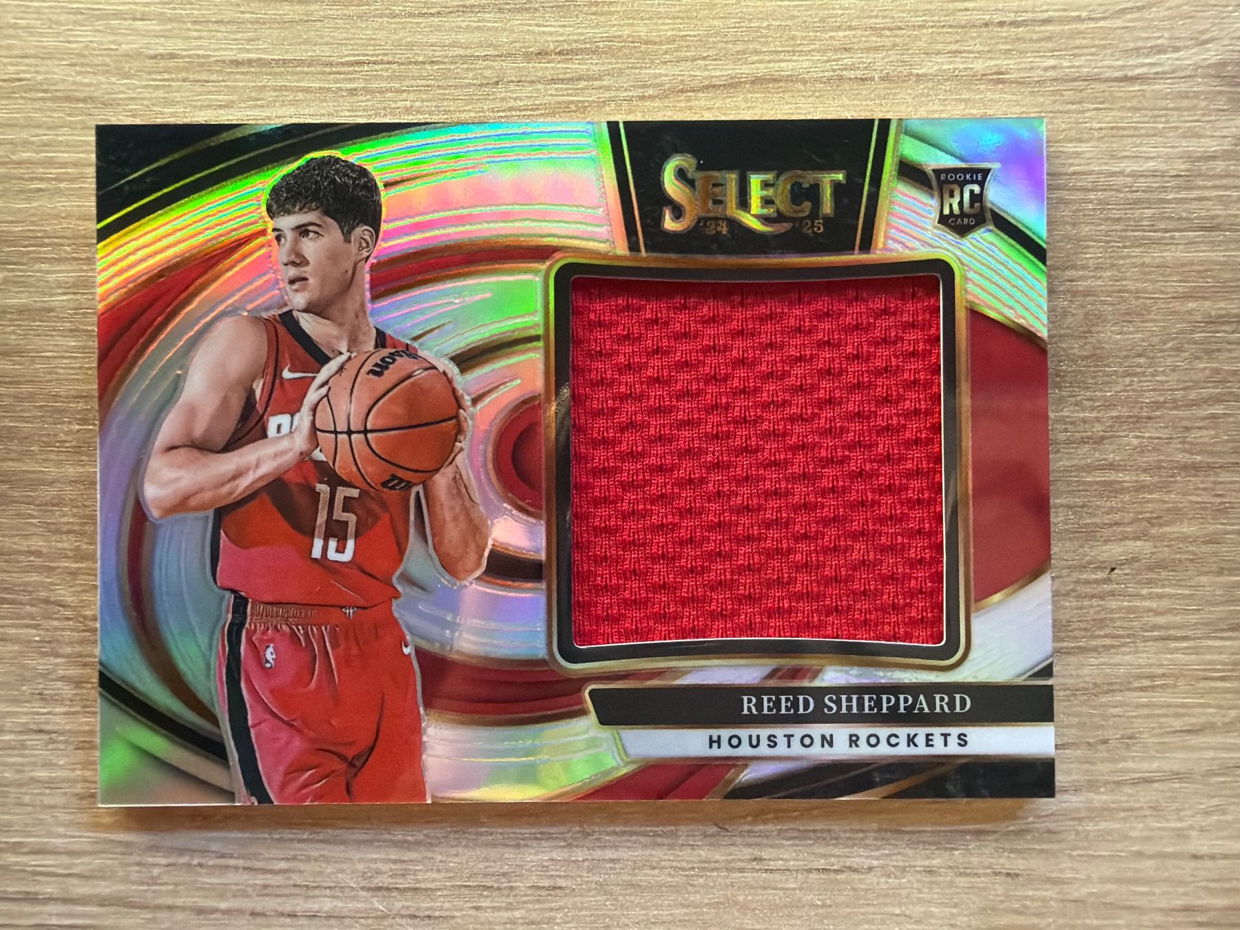 Nba Sammelbilder & Trading cards: NBA Reed Sheppard RC PATCH SILVER Select 24/25 🔥 – Gebraucht aus Netstal von Clutch79Cardz