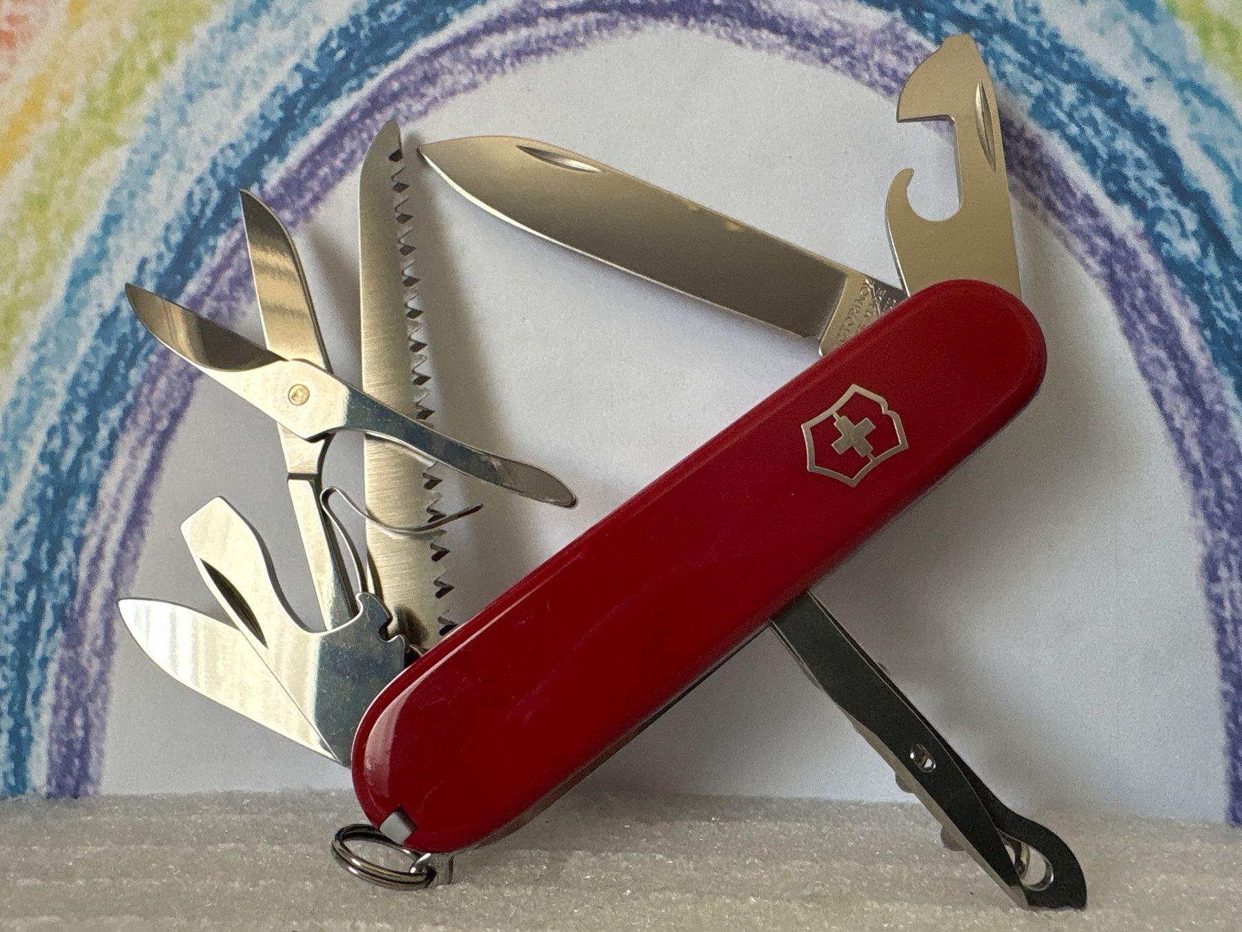 Victorinox Coltelli tascabile: VICTORINOX - Huntsman - Sackmesser – Usato da Andwil SG venduto da Rainboli