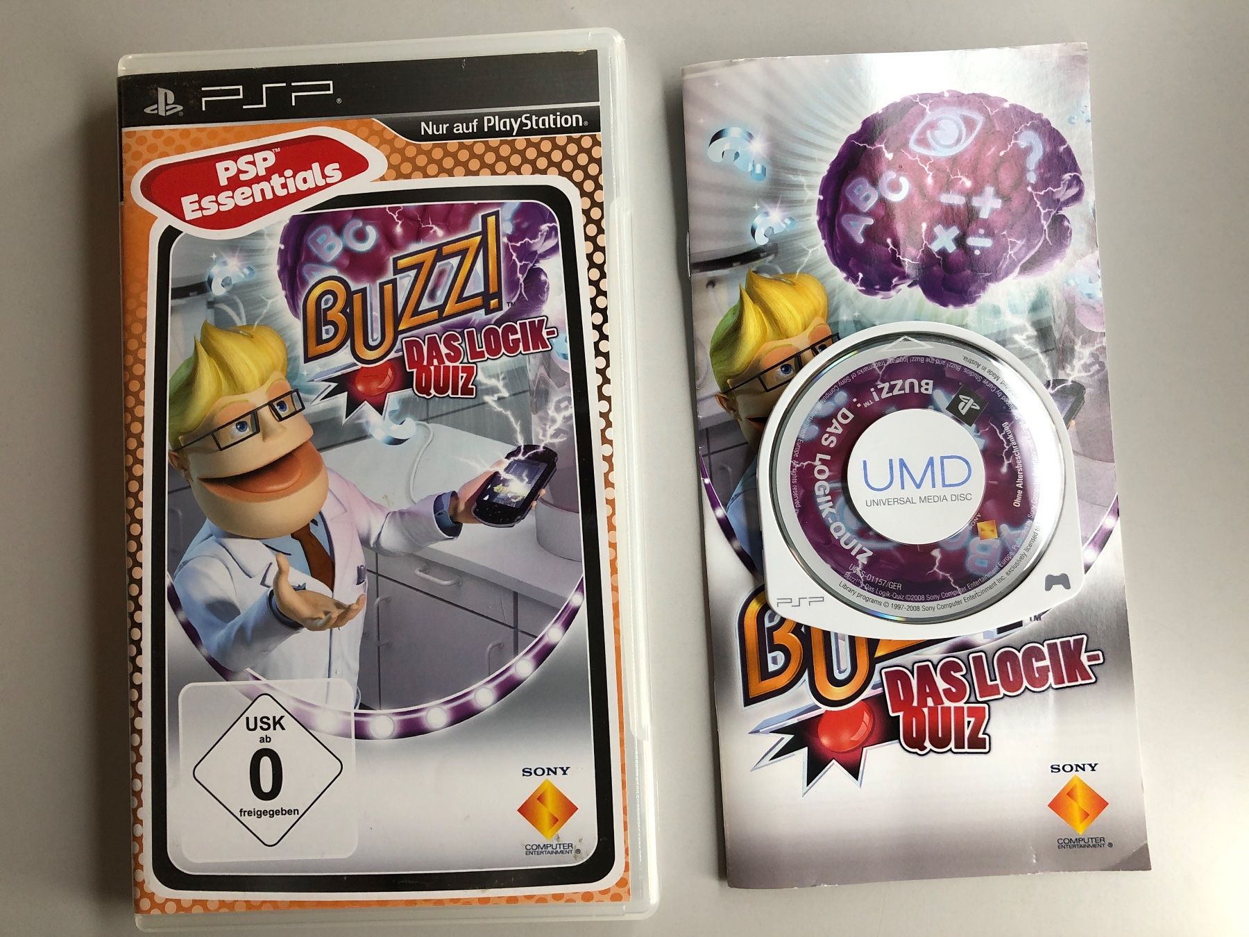 Sony Giochi: Buzz das Logik - Quiz - PSP – Usato da St.gallen venduto da taduz