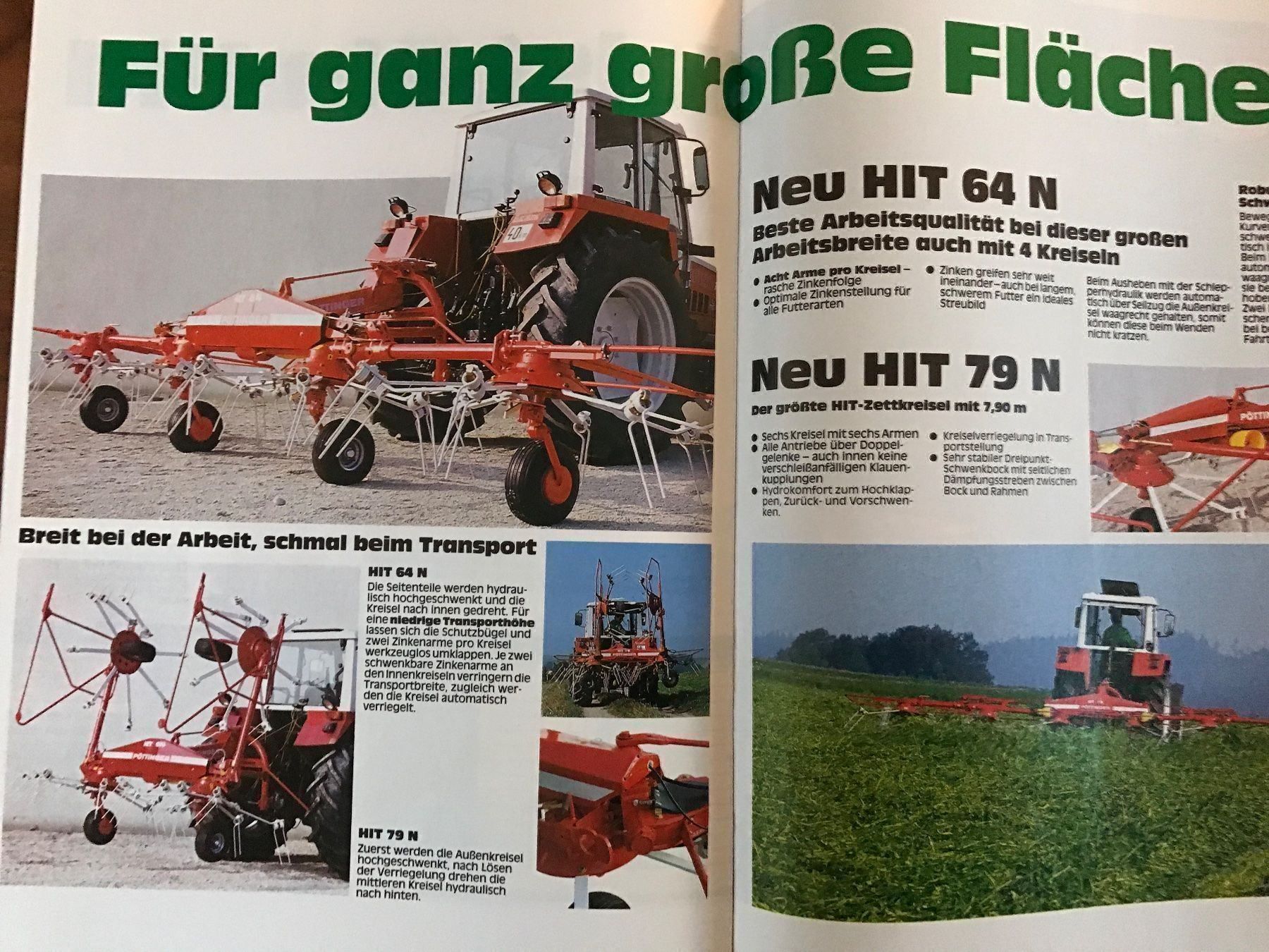 Traktoren: Pöttinger Prospekt Traktor Zubehör – Gebraucht aus Balterswil von Jeko1967 7