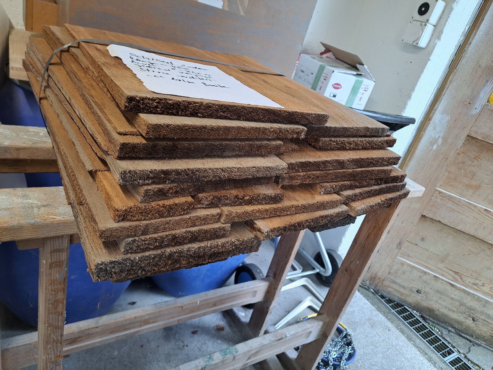 Holzartikel: Schindeln Zedernholz – Neu (gemäss Beschreibung) aus Buochs von oeab2 3