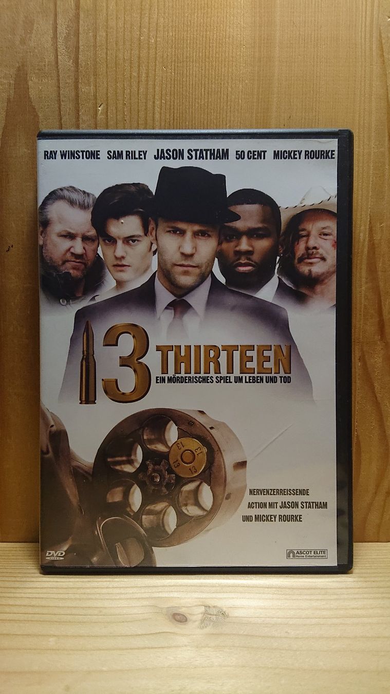 Tutti i DVDs: 13 THIRTEEN DVD mit Jason Statham – Usato da Wilderswil venduto da Exebub