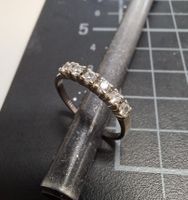 weissgold Ring 333er
