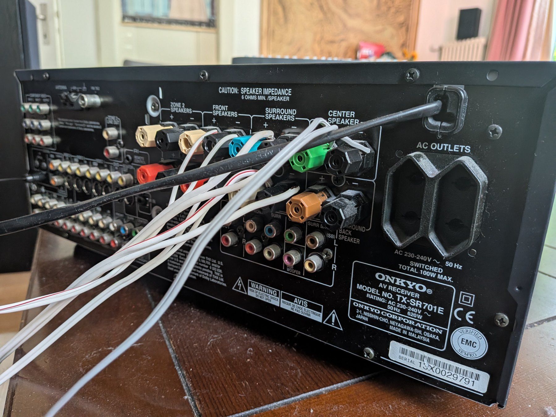 Onkyo Ricevitori: Onkyo Receiver/Verstärker TX-SR701E – Usato da Zürich venduto da imf_kt6c 3