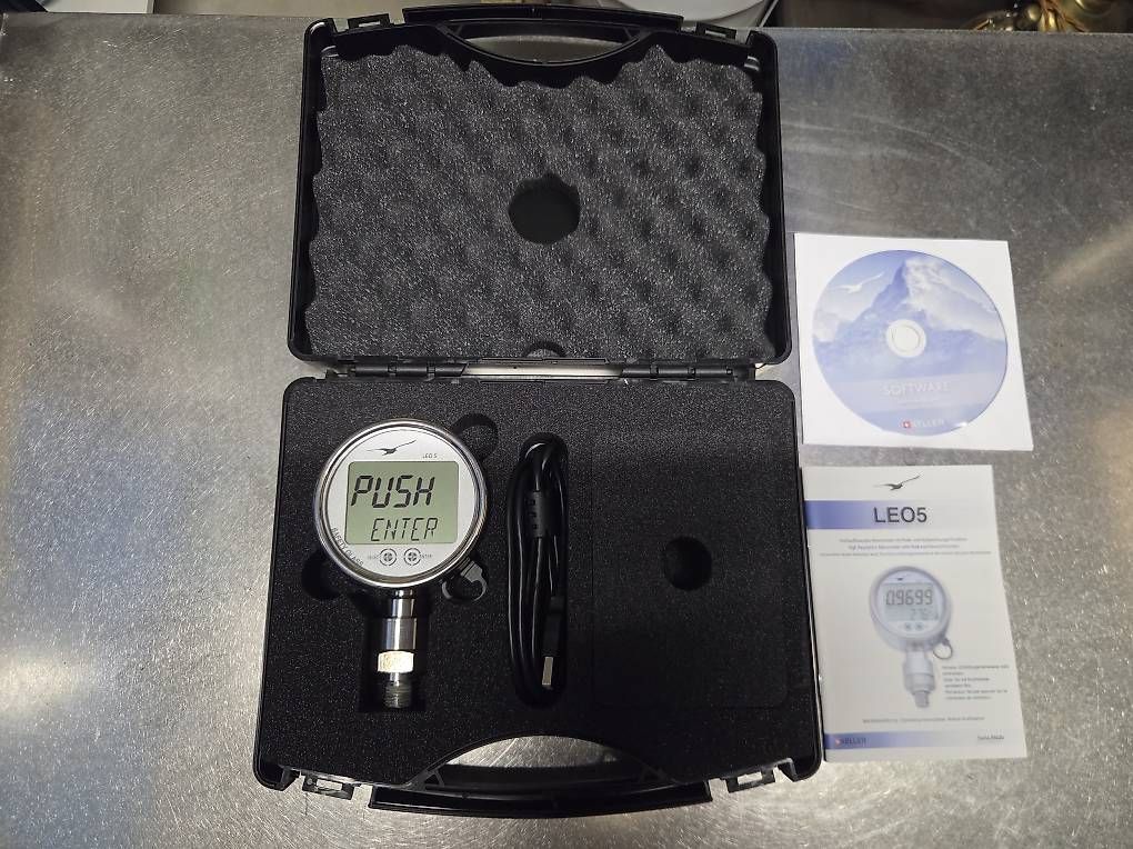 Misurare: KELLER LEO5 Bluetooth Manometer -1...10 bar Datenlogger – Usato da Unterentfelden venduto da dav_h59d
