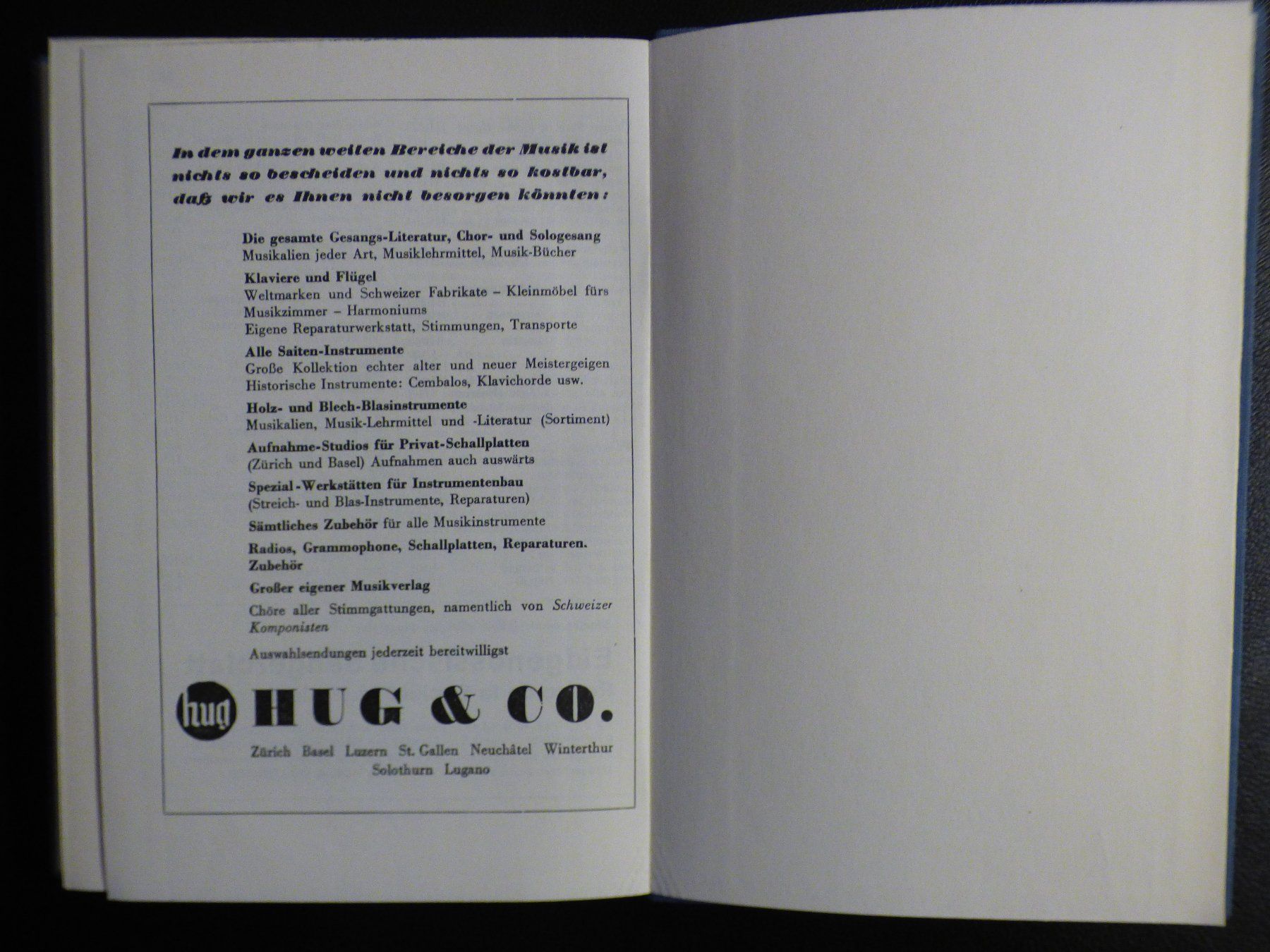 Libri: LIederbuch – Usato da Münchenbuchsee venduto da enzian59 7