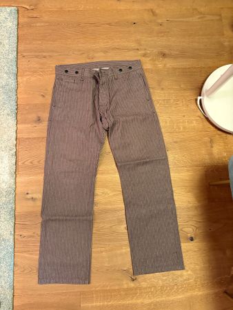 Herren Hose gestreift Grösse 38 Neue 😍