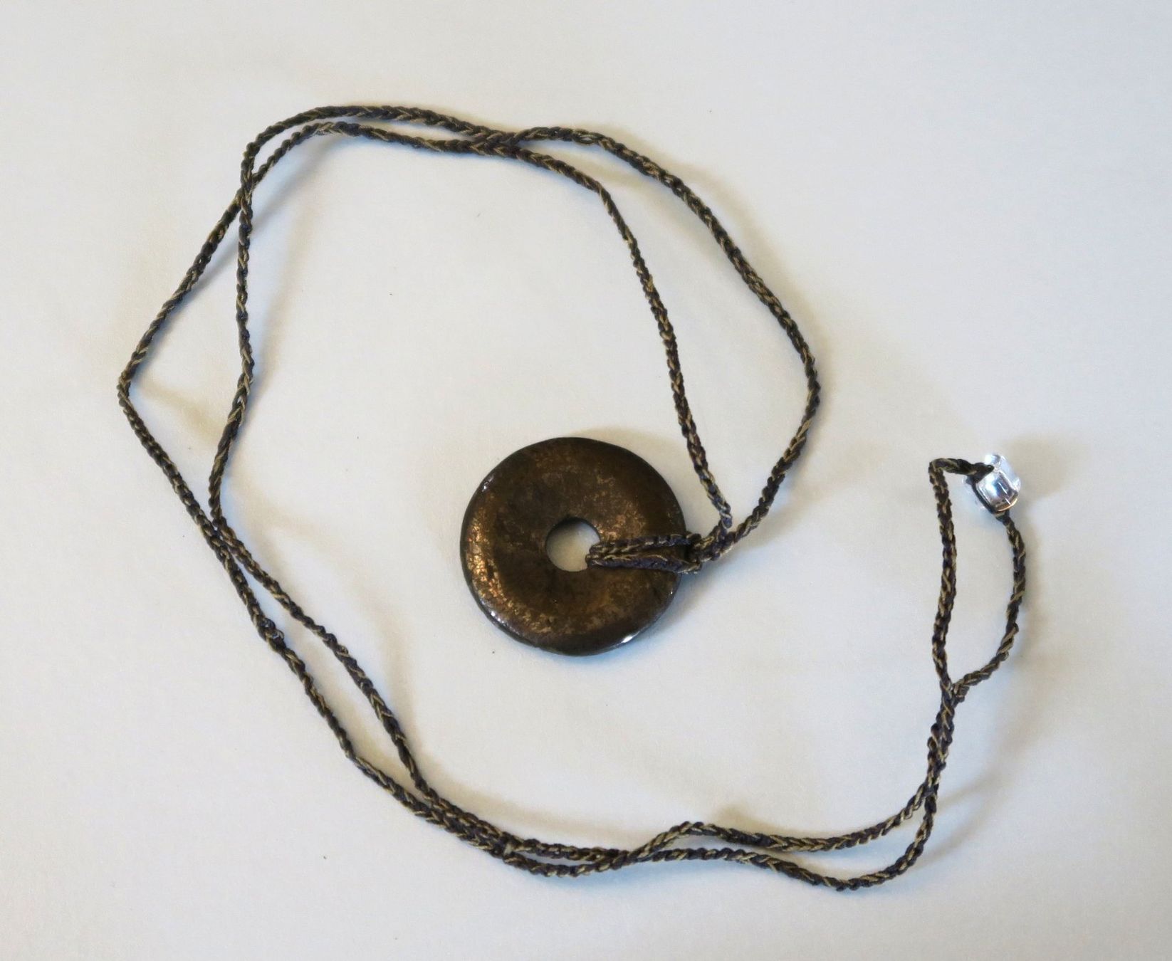 Catenine: Kette Pyrit Donut – Usato da Brittnau venduto da marlenestone 1
