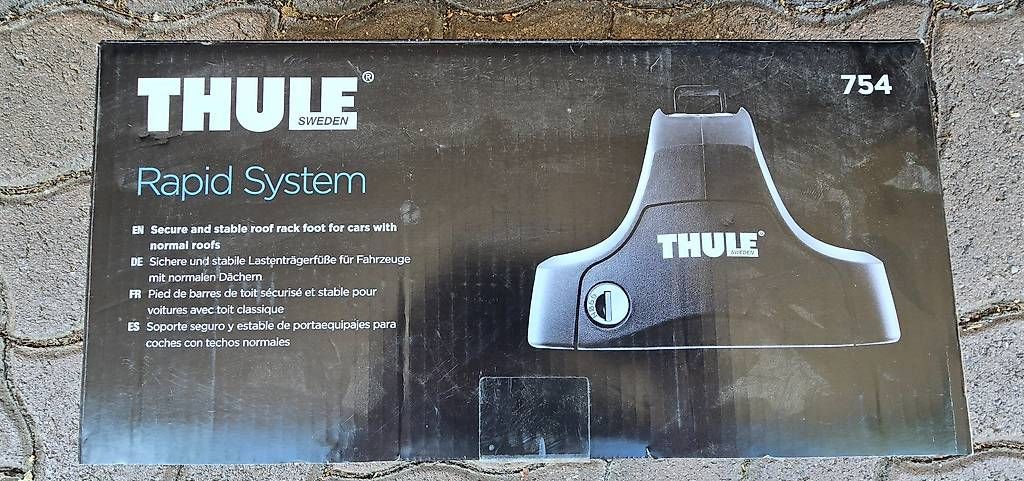Dachträger: Thule Dachträger-Set mit Rapid System 754 – Gebraucht aus Krauchthal von choklay