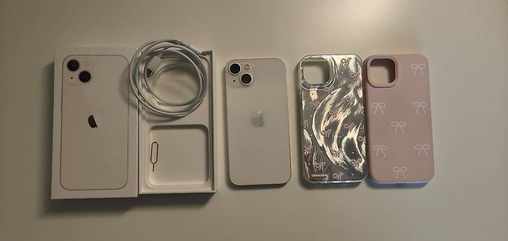 Portables: iPhone 13 weiss – D'occasion à Saland par xDilay