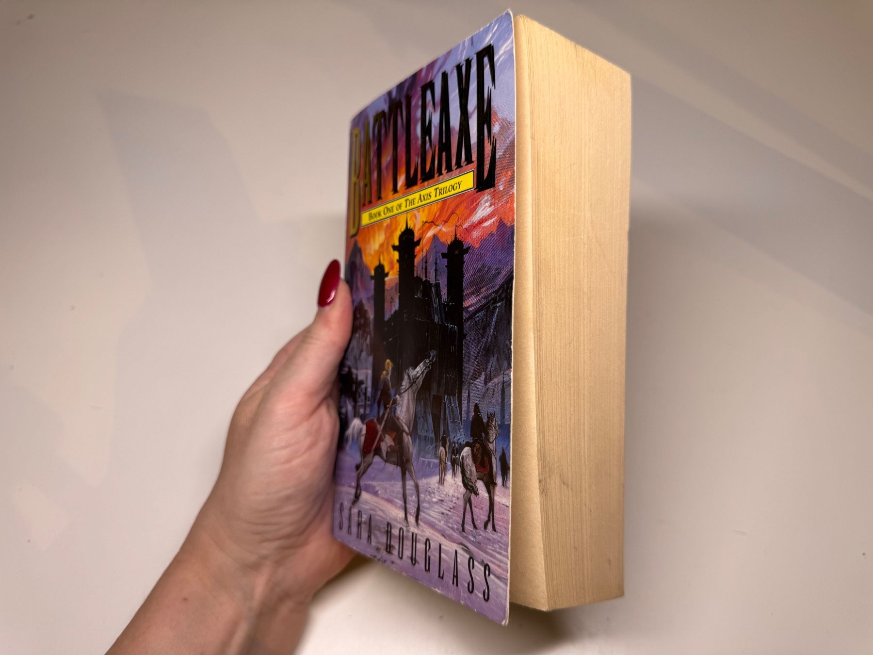 Libri: NOVEL: Sara Douglas, Battleaxe – Usato da Grosswangen venduto da English_books 1