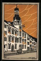 Künstler sign. Carl Zweifel: Lenzburg, 