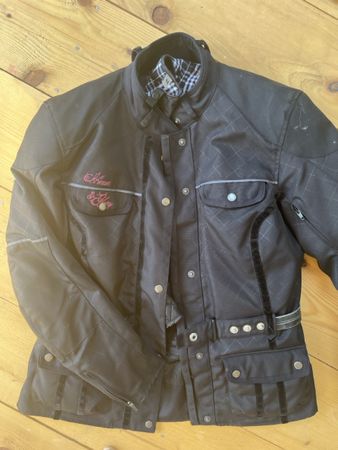 Motorradjacke Damen Gr 44