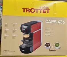 Machine à café Cafés Trottet CAPS 436 rouge neuve