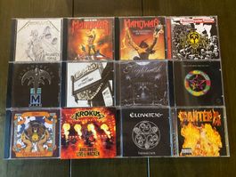 CD Sammlung von coolen 38 Meisterwerken Rock bis Metal !