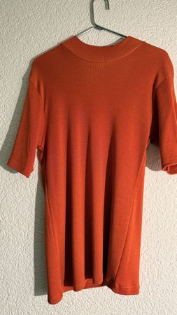 Stehkragen Top Shirt Swiss Made Cotton/Viskose 44/46