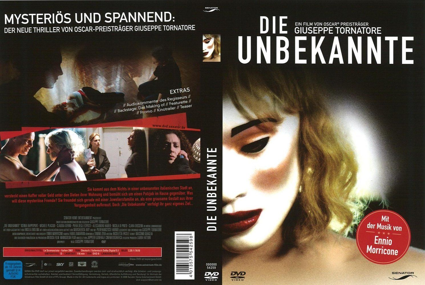Tutti i DVDs: Die Unbekannte – Usato da THERWIL venduto da Fcbbasel