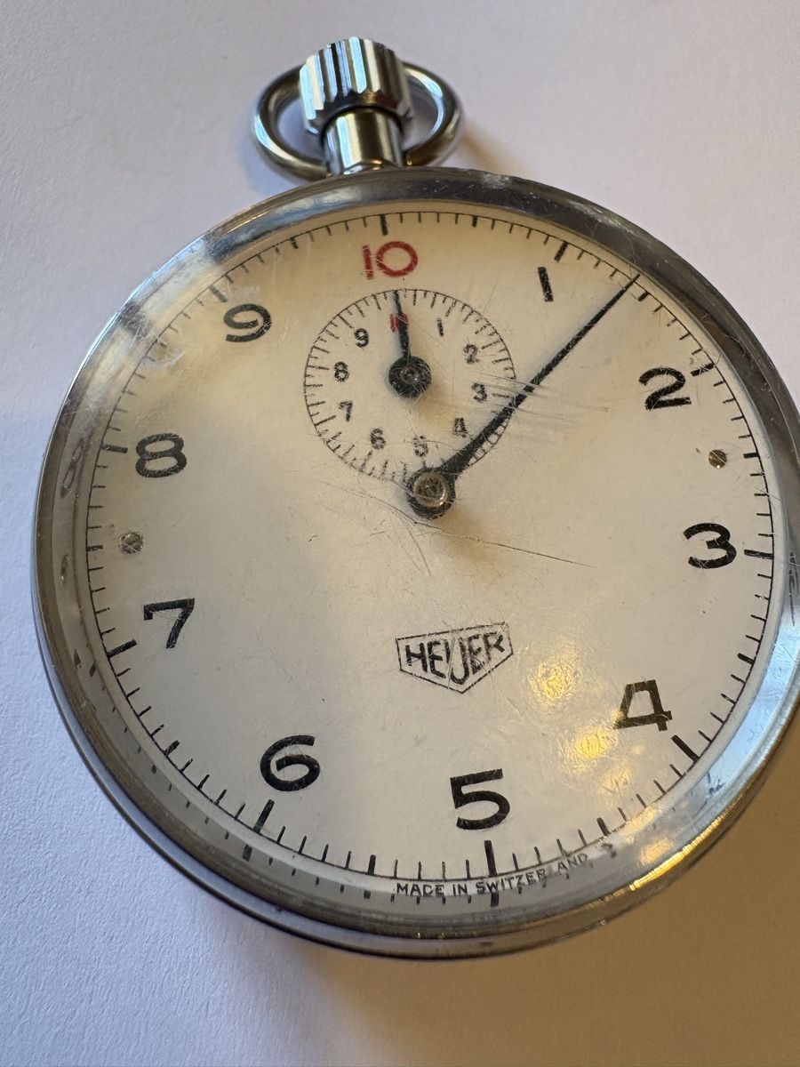 Tag Heuer Orologi: Stoppuhr Heuer – Usato da Murten venduto da Tzaugg