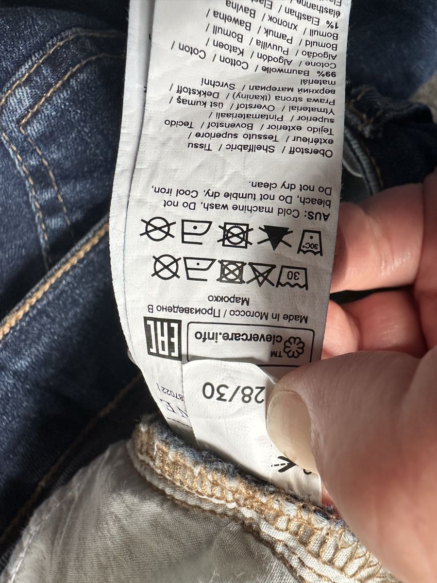 Jeans: Pier One Jeans, Grösse 28/30, Dunkelblau – Usato da Sigriswil venduto da windhuk 3