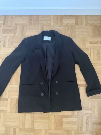 Damen Blazer schwarz klassisch Grösse M