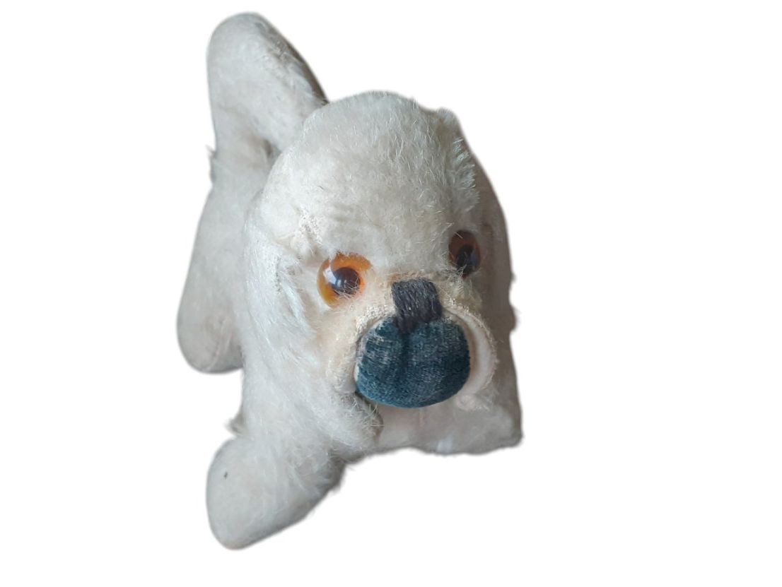 Giocattoli: Antikes Plüschtier Bulldogge – Usato da Mörschwil venduto da lindaswunderkiste 2