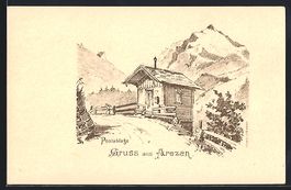 Safiental, Arezen, Postablage