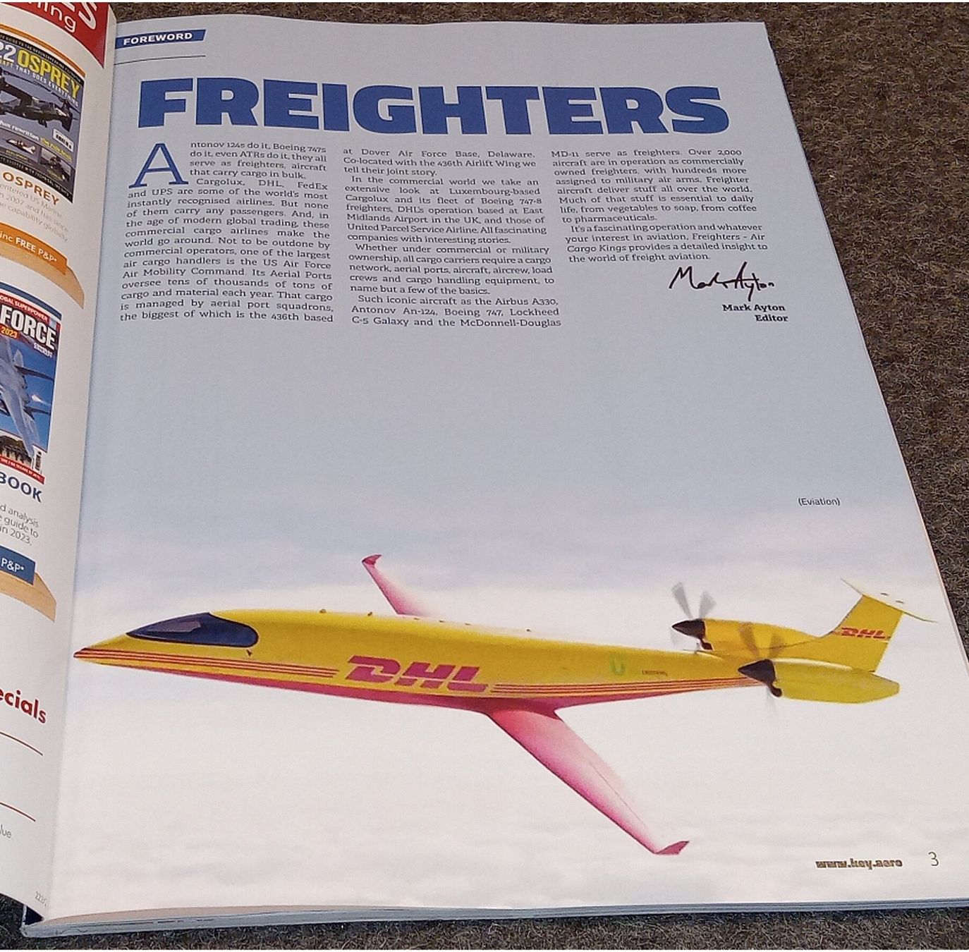 Riviste & Magazine: FREIGHTERS - In-Depth Guide Air Cargo - Key Publishing UK – Usato da Hätzingen venduto da memory-lane 1