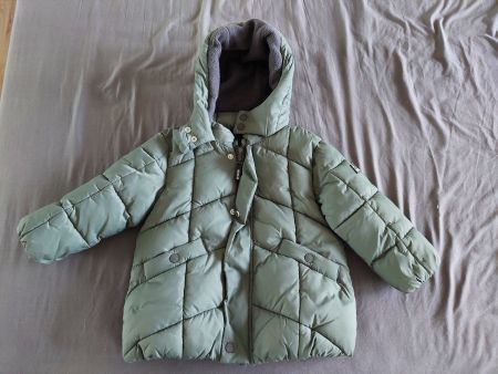 NEUE GRÜNE HERBST/WINTERJACKE GR. 86