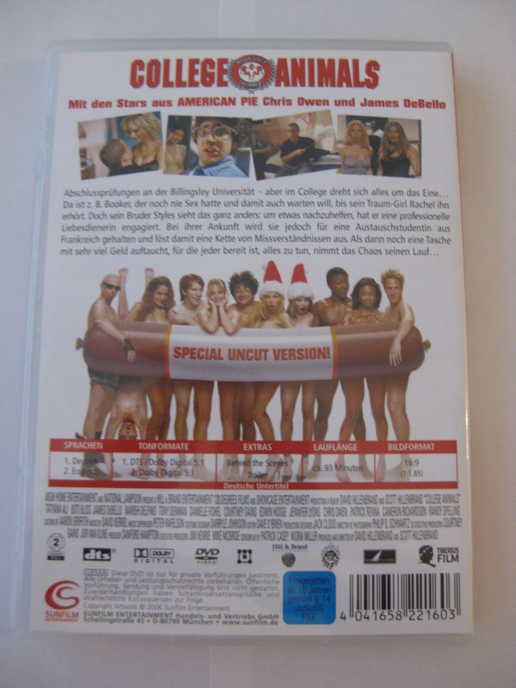 Alle DVDs: College Animals DVD – Gebraucht aus Bätterkinden von GreenHell 1