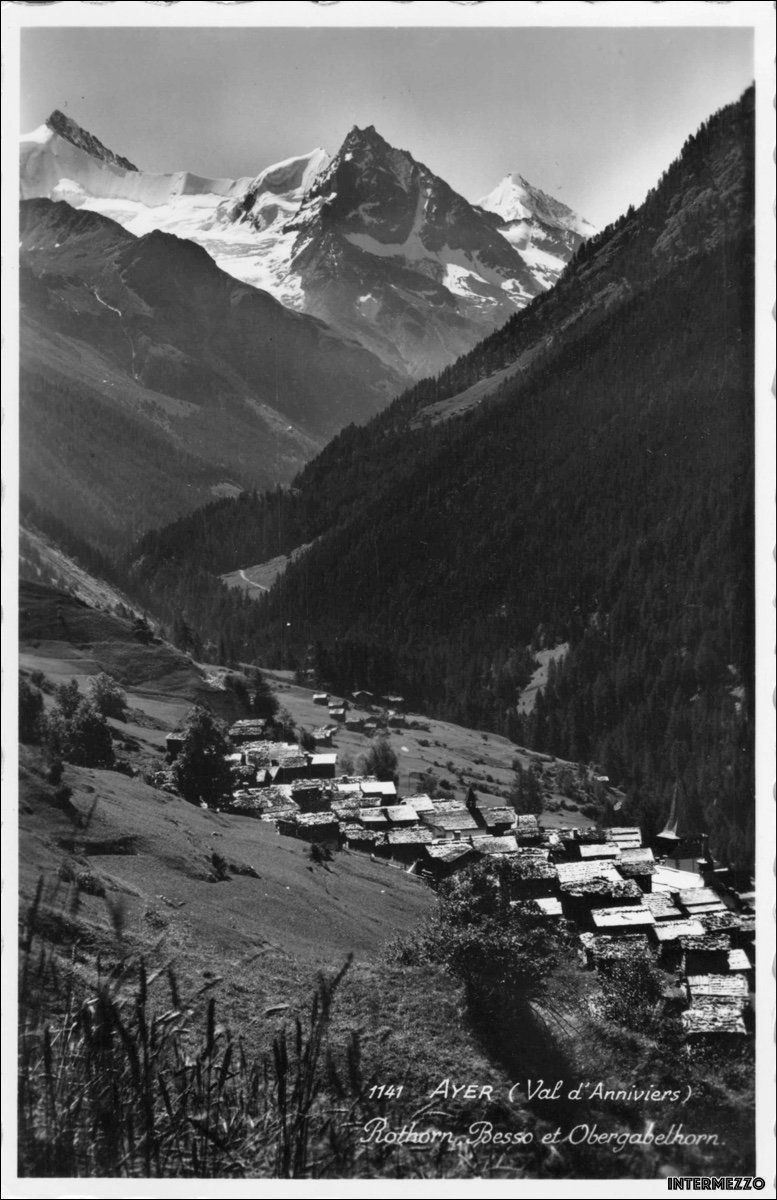 Cartes postales: Ayer VS // Village Dorf 1939 – D'occasion à Basel par intermezzo12