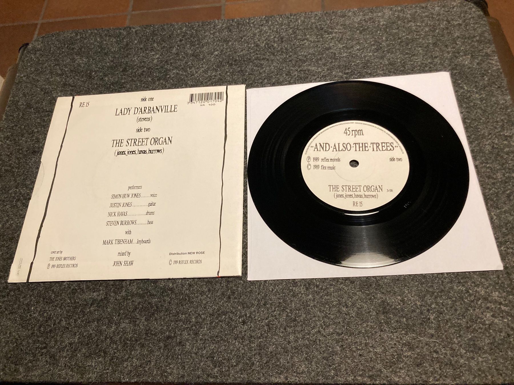 Dischi in vinile: And Also The Trees - Lady D'Arbanville – Usato da Fribourg venduto da Karushi 1
