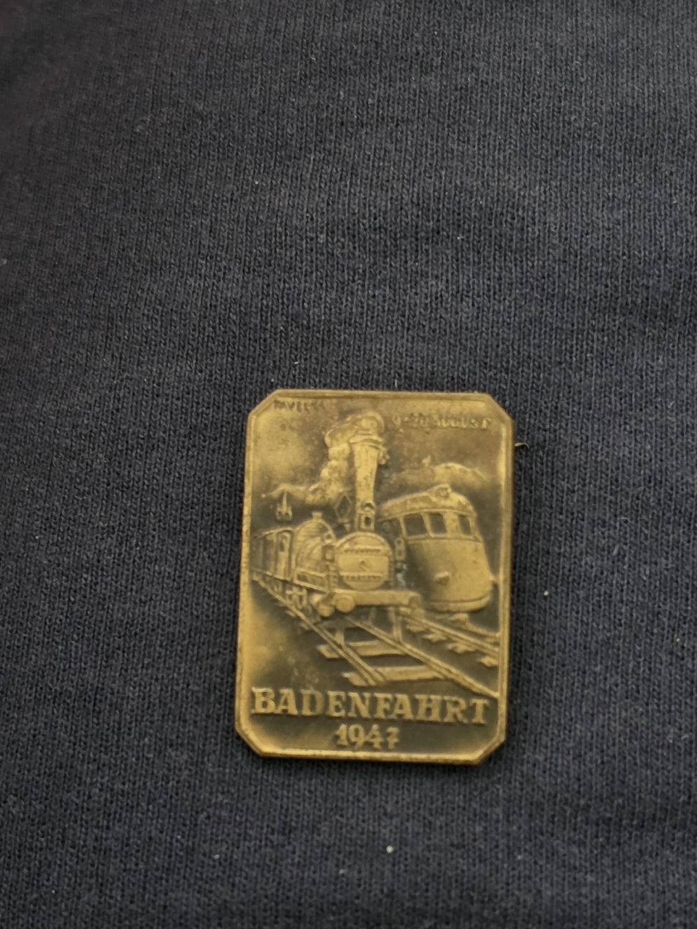 Medaglie: Anstecker: Badenfahrt 1947 – Usato da Aesch BL venduto da immon