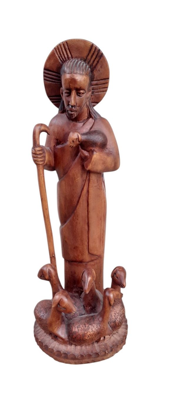 Skulpturen & Statuen: Krippenszene Hirte geschnitzte Skulptur – Gebraucht aus Mörschwil von antiksalon21 1