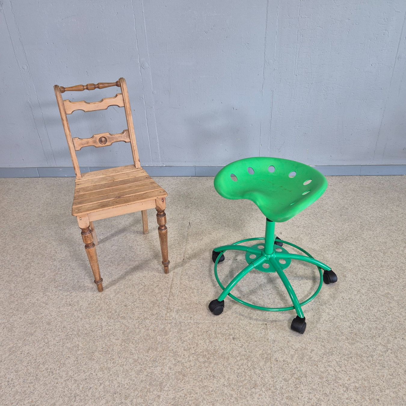 Ikea Sgabelli: Ikea Traktor Stool Bürostuhl Arbeitshocker Hocker Rollhocker – Usato da Nottwil venduto da Wondewa-Shop 1