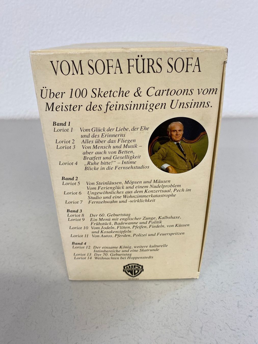 Alle VHS: Loriot Box Set (VHS) Band 1-4 OVP – Gebraucht aus Niederhelfenschwil von Chleeblatt1938 1