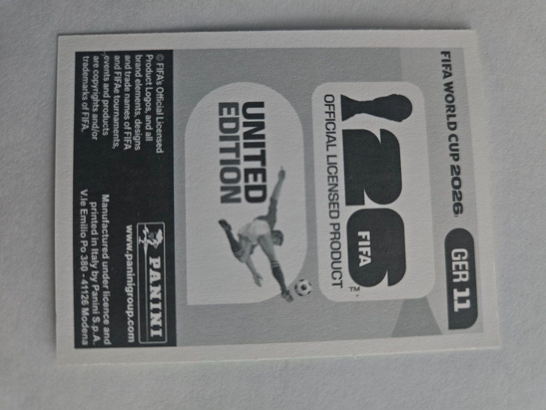 Panini Cartes à collectionner: GER 11 – D'occasion à Würenlingen par Dinli 1