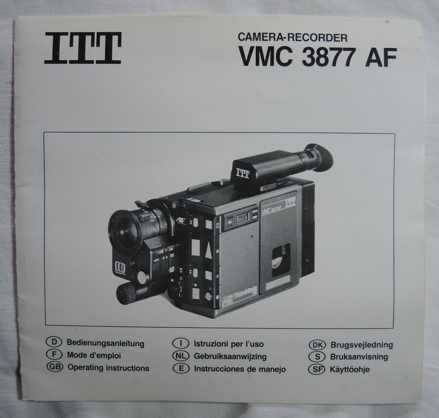 Videocamere: Camcorder ITT VMC 3877 AF – Difettoso da Niederried b. Kallnach venduto da hanatim 2