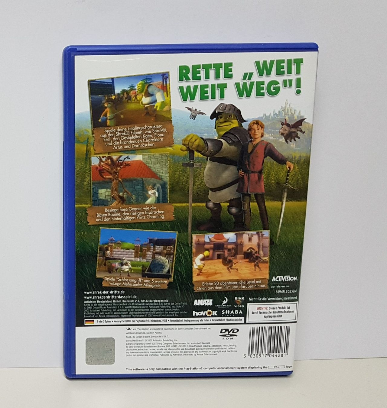 Sony Giochi: Shrek der Dritte Reite weit weit weg!    PS 2 – Usato da Schüpfheim venduto da Games_Spielkonsolen 3
