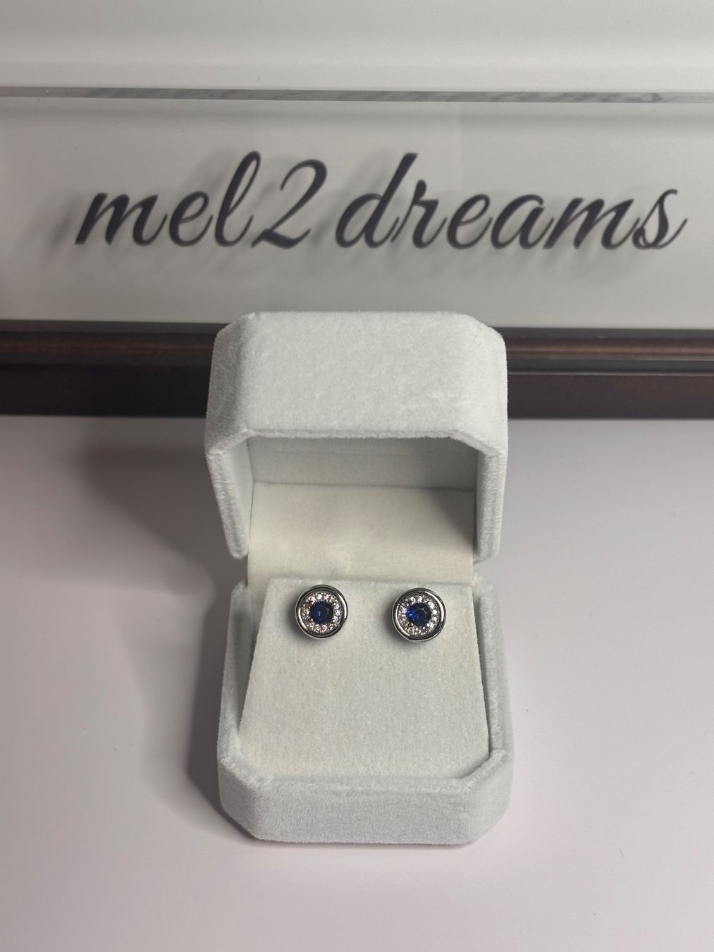 Orecchini pendenti & Orecchini a lobo: Boucles d’oreilles saphir ✨ – Nuovo (secondo la descrizione) da Lausanne venduto da mel2dreams 3