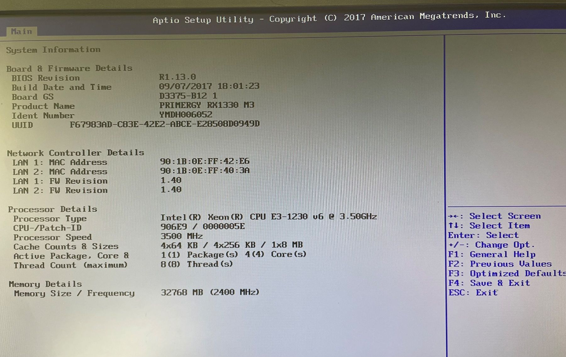 Fujitsu Server: Fujitsu Primergy RX1330 M3 Server Xeon/32GB – Usato da Niederdorf venduto da LeptonAG 4