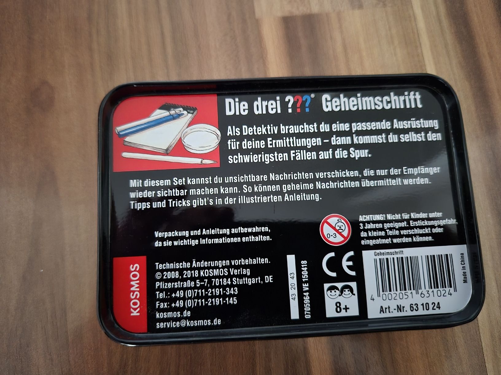 Kosmos Giochi: Die drei ??? Geheimschrift - Kosmos - neu – Usato da Therwil venduto da Twista11 1